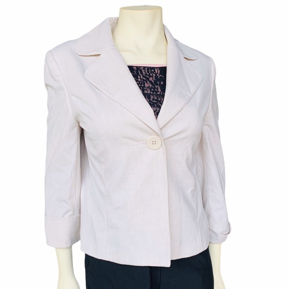 Alex Marie Pleated Back Women’s Blazer Jacket - Picture 2 of 7